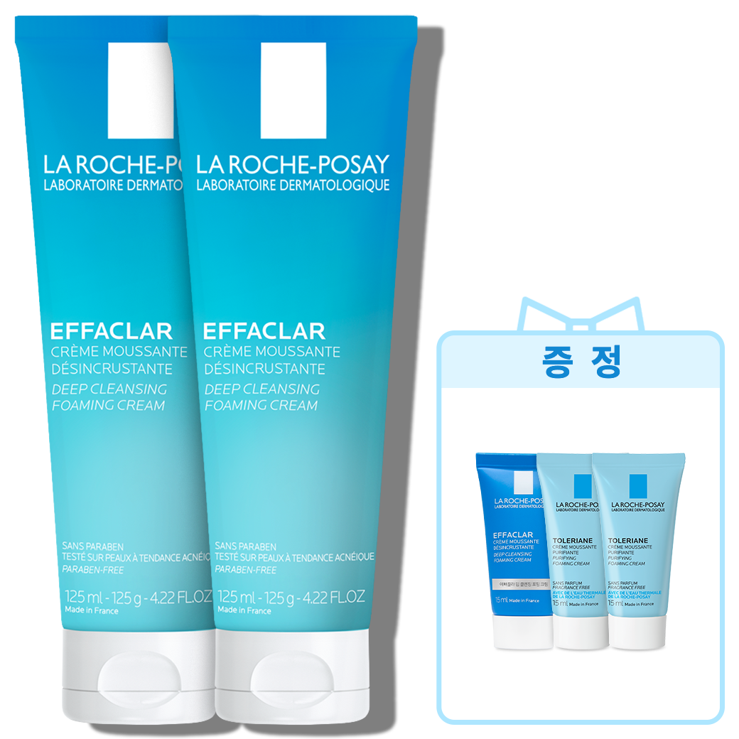 딥 클렌징 포밍 크림 [125ml] 더블 세트 + 추가 증정