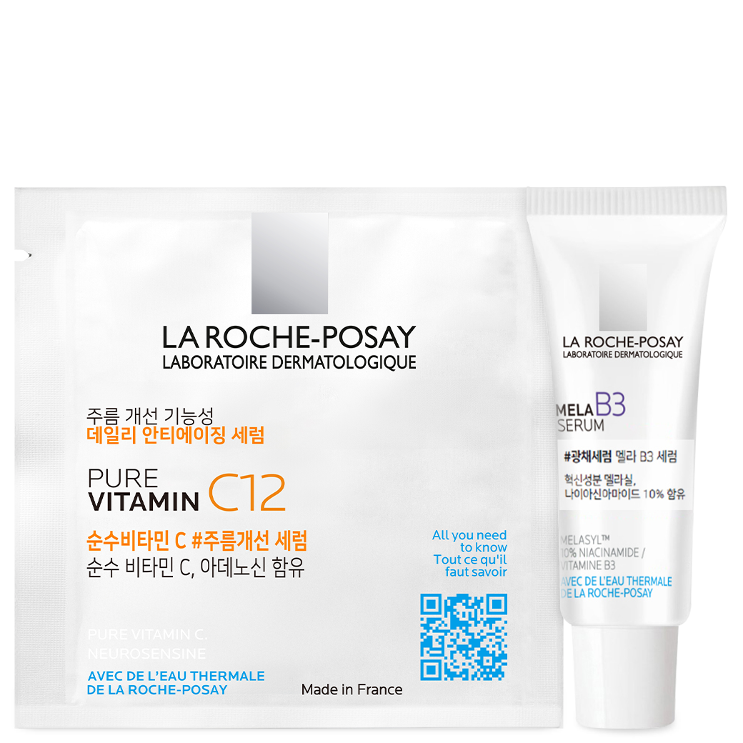 멜라 B3 세럼 30ml & 순수비타민 C12 세럼 30ml +추가증정